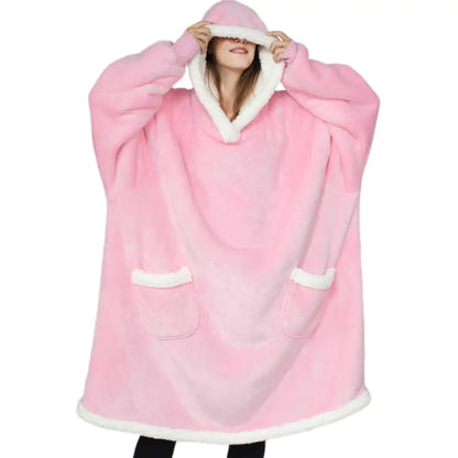 Fleece Hoodie Blanket